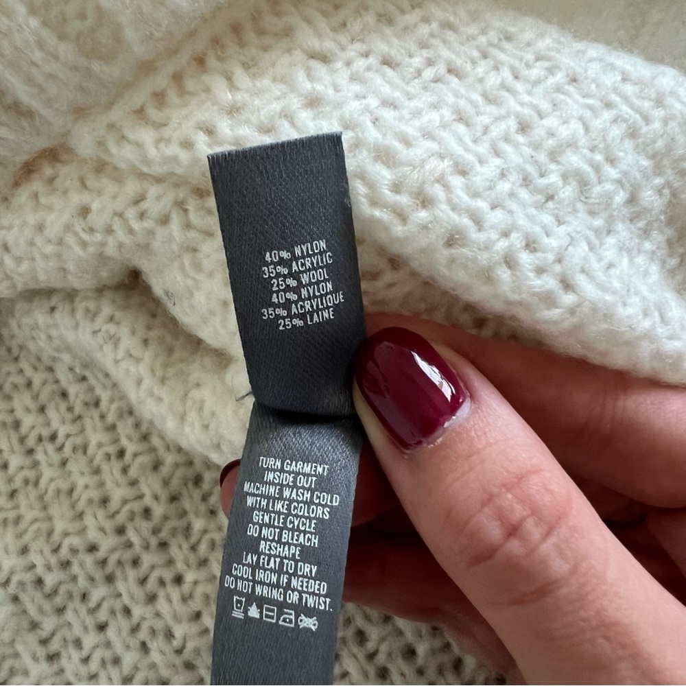 Aerie Wool Blend Turtleneck - Picture 9 of 9